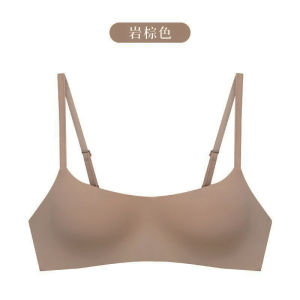 Thin Seamless Underwear for Women Small Breast Push up Push up Anti-Sagging Breast Holding Wireless Breathable Bra ☺1130