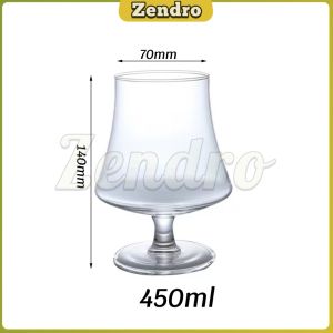 ZEO 450ml Goblet Glass Champagne Wine Whisky Glass Brandy Glass Waisted Cup