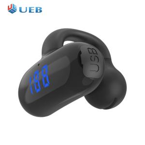 Wireless Headphones Sports Earbuds Waterproof Bluetooth-Compatible Noise Reduction Ear Clip for Mobile/Tablet/Laptop
