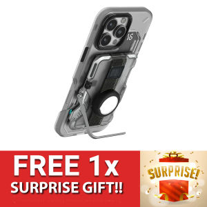 AULUMU G03 Magnetic Multi-Functional Metal Card Case with Kickstand