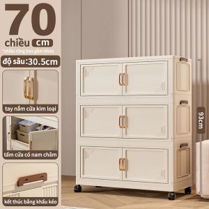 Tủ đựng đồ cho bé 70cm tủ đựng quần áo cho bé Hình ảnh hoạt hình tủ quần áo nhựa cho bé Vững chắc Tủ Nhựa Đựng Quần Áo