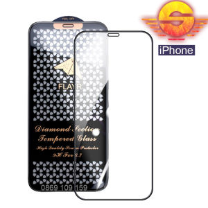 Kính dán cường lực iPhone 13/ 14/ 15/ 16 Pro Max Cao Cấp Cạnh Đẹp