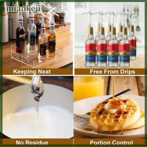 miankeji 1PC Syrup bơm Dispenser thay thế nước sốt áp lực vòi phun chai bơm container cho cà phê nhà bếp gia vị chất lỏng
