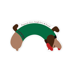 Dachshund U-shaped Diatomaceous Earth Mat Quick Drying Soft Mat Anti Slip Bathroom Floor Mat