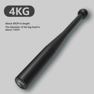 Steel Club bell 2 - 10kg with Anti-Slip Design for Enhanced Home Gym Strength Functional Training