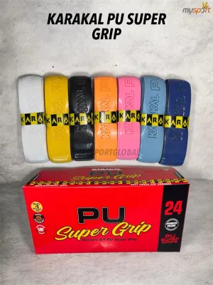 Karakal PU Super Replacement Grip Badminton Tennis Squash (Thickness 1.6MM)
