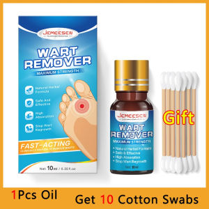 Jemeesen Skin Tag Remover Wart Treatment Painless Mole Dark Spot Wart Removal Serum Freckle Face Tags Remove Cream Essential Oil