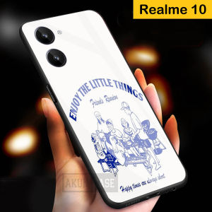 Softcase Glas Kaca For REALME 10 - B02 - Casing Hp For REALME 10 - Pelindung hp - Case Handphone - Case Kualitas Terbaik - Casing Hp For REALME 10