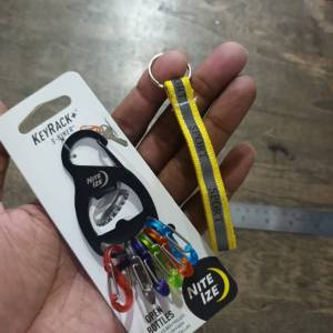 Tec40 NITEIZE KEYRACK S-BINER KRB2-01-R6 Open Bottle Stainless Steel Keychain  Snap Link พวงกุญแจ อเนกประสงค์ Tec40store ไรท์สาระกับครูแว่น