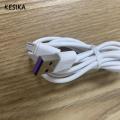 Cáp sạc tốc độ cao với USB-A để Loại-C để sạc nhanh. 