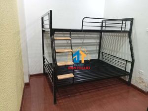 Giường 2 tầng sắt hộp vuông 4X4 nhiều kích thước màu đen Đại Thành