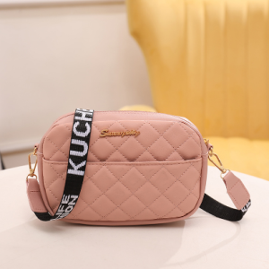 Korean Women Casual Fashion Messenger Rhombus Girl Ladies Modern Womens Waist Chest Luxury Cross body Crossbody Bag Beg