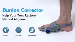 Agdoad Adjustable Big Toe Bunion Corrector Valgus Corrector Stretch Orthotics Overlapping Crooked Toe Valgus Corrector Foot Care