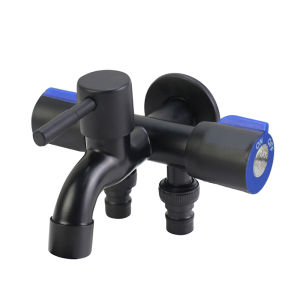 Stainless Steel One Way（Two Way） Angle Valve Two Way /Three Way Tap Faucet Angle Valve With Ring Cover For Faucet Toilet