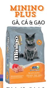 < TẶNG THÊM 70G> Minino Plus gói 1.5kg - Thức ăn hạt cao cấp cho mèo