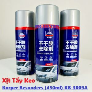 Dung Dịch Tẩy Keo Dạng Xịt Korper Besonders KB-3009A 450ml.