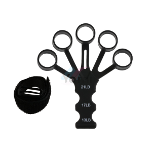 Huấn luyện viên sức mạnh ngón tay – Dây kháng lực 5 ngón Thiết bị linh hoạt & tăng cường để tập luyện tay Dụng cụ tập thể dục tại nhà tiện lợi