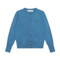 ≮512≯Vivienne WestwoodˉThương Hiệu Mỹ Gốc Little Saturn Thêu Áo cardigan dệt kim Niche thường nhật mỏng Đa Năng Mùa Thu Áo len chui đầu dài tay mới Áo Khoác Phụ Nữ. 
