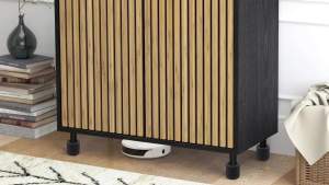 Furniture Risers 2 inch，Round Bed Risers Heavy Duty，Elevation in Heights 1 or 2 Inch for Chair Table and Desk Legs Lifting，Adjustable Bed Lifts Risers(Pack of 4 RiserBlack)