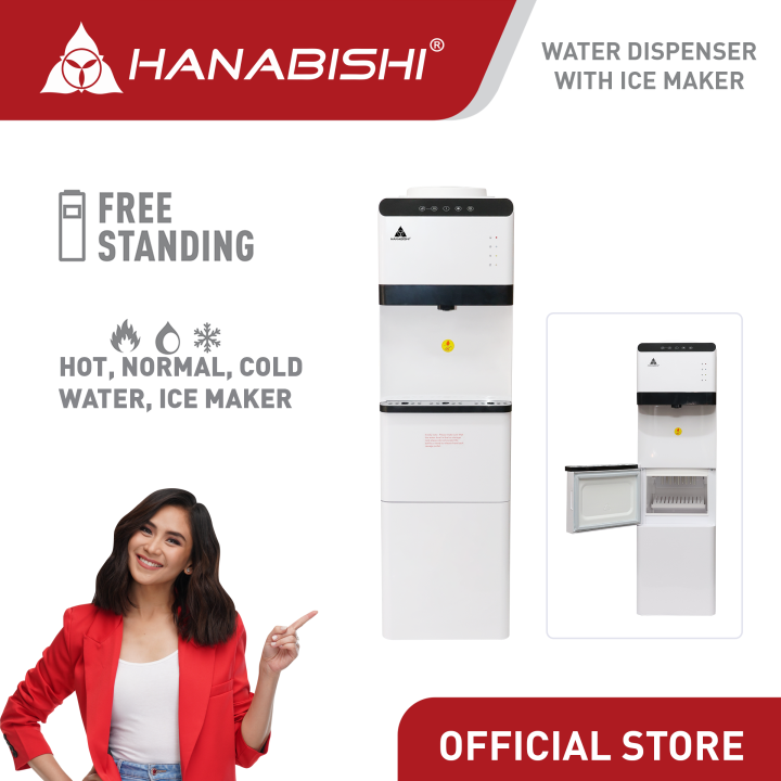 Hanabishi 2in1 Water Dispenser with Icemaker HFSWDICEM4500 Lazada PH