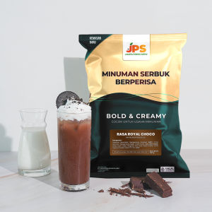 Bubuk Minuman Royal Choco Plain Tanpa Gula 1 kg - Serbuk Coklat Premium Instan - JPS