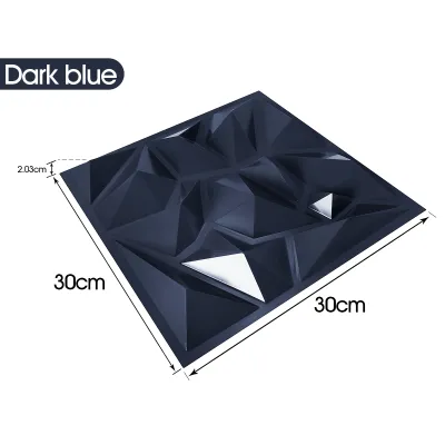 3D Wall Design Wall Sticker PVC Panel Diamond Design Wallpaper Design Home Decor Wall Decor