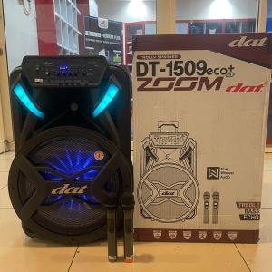 Speaker portable 15 inch dat dt1509 x2 original SPEAKER DAT DT 1509 X2 BLUETOOTH