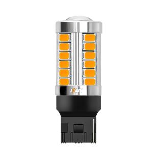 ISUN 33-Series Projector Lens Lampu LED Sein Tusuk T20 7440 DC12V/3W