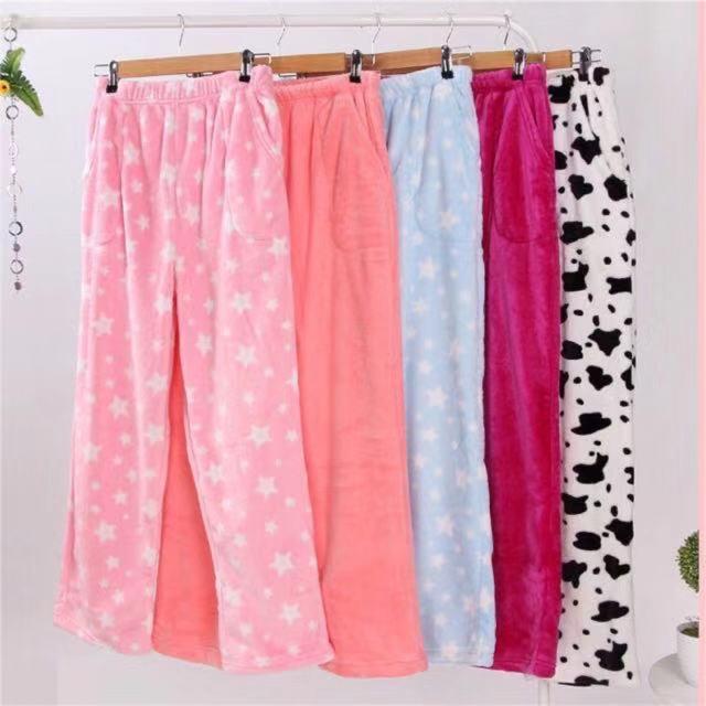 Sanah.H Pajama Pants Pranela Adult Girls Sleepwear(Cotton fitted 26-34)