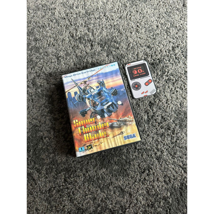Sega%20Cartridge%20Megadrive%2016%20Bit%20%20Super%20Thunder%20Blade%20Boxed%20/%20Japan%20-%20Image%202