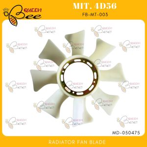QUEENBEE 430mmx137x153mm 8blade Radiator Fan Blade for Mitsubishi 4D56 Engine MD050475 FB-MT-003 GSK