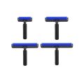 Combo Con lăn dính bụi Silicone phòng sạch ESD SafeMall, con lăn silicon 4 inch, 6 inch, 8 inch, 10 inch, 12 inch dính bụi SafeMall, clean room, dùng trong điện tử, bán dẫn, phòng sạch  - Hàng Chính Hãng SafeMall/Safety Mart Officia. 