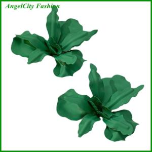 AngelCity Fashion Store Pleated Irregular Flower Earrings For Women Retro Elegant Fashion Temperament Ear Accessories Fashion Wedding Party Jewelry Gift