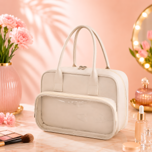 Large-Capacity Portable Clear Cosmetic and Personal Care Bag RH2581