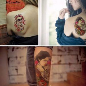 Muna shop - TATO TEMPORER TEMPORARY TAHAN AIR TAHAN LAMA MOTIF SKULL BUNGA MAWAR / Temporary  / Tatoo sticker palsu / tato joker / tato palsu terbaru / tato palsu terlaris / tato temporer terkeren / tato palsu terhits