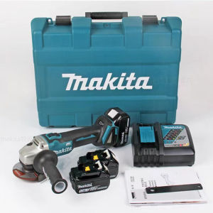 【ของแท้นำเข้า】2024 Makita เครื่องบดมุมแบบชาร์จไฟได้ DGA404 brushless พลังสูง ปรับความเร็ว มัลติฟังก์ชั่น เครื่องบดมุม 18V แบตเตอรี่ลิเธียมเครื่องมือ