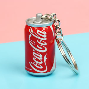 Gantungan kunci Unik Keychain character Gantungan kunci lucu Gantungan kunci minuman kaleng
