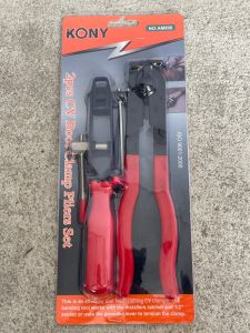 KONY คีมรัดเหล็กรัดยางหุ้มเพลา + คีมตัด เหล็กรัดยางหุ้มเพลา พร้อมที่ตัด
