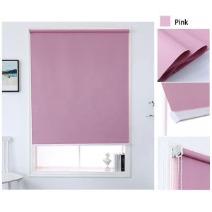 100% Blackout Window Roller Shades Korean Blackout Roller Blinds For Window home office and living room 60*200 80*200 100*200 120*200 140*200cm