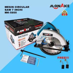 ORIGINAL Mesin Circular Saw / Mesin Gergaji / Mesin Potong kayu manual MONAKE MK5800