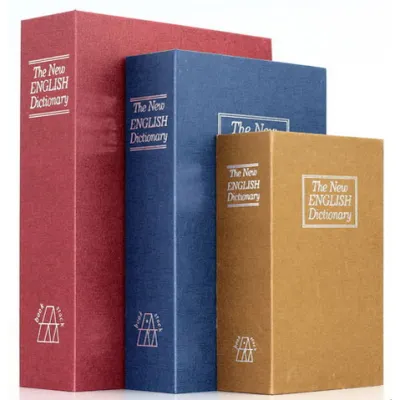 Security Dictionary Cash Jewelry Key Lock Book Storage - ER567 / Berangkas Buku / Penyimpanan
