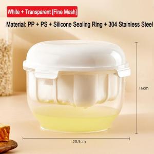 Yogurt Strainer Greek Maker Reusable 3000ml Strainer Yogurt Cheese Maker Kitchen Maker Yogurt Machine Multipurpose Kitchen Accessories