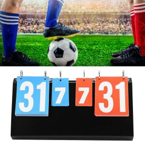 Portable Scoreboard/Tabletop Score Keeper/Score Flipper/Flip Scoreboard for Basketball Volleyball Tennis Sports