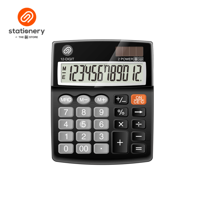 12 Digits Stationery 12 Digits Desktop Calculator | Lazada PH