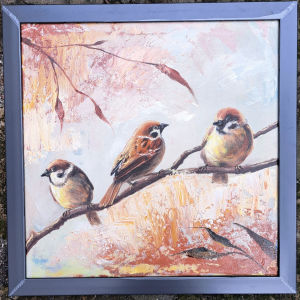 Tranh VẼ TAY Sơn dầu nghệ thuật trang trí