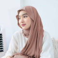 Pashmina Kaos Jersy Premium by Adifa collection. 
