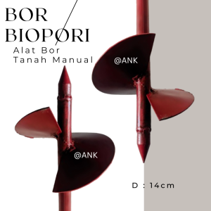 Bor Biopori | Alat Bor Tanah Manual | Bor Resapan Air
