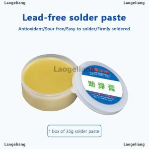 [COD] Laogeliang Solder Paste Flux Low Temperature Rosin Welding No-clean Lead-free High Purity Electric Soldering Iron Maintenance Soldering Oil