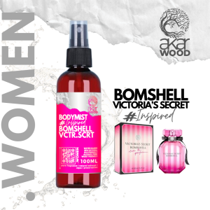 BodyMist Inspired Perfume 100ML | Alcohol Free | Eco Friendly Ingredients | Wuduk Friendly