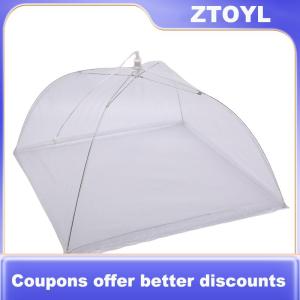 【ZTOYL】 Mesh Screen Protect Food Cover Folding Net Umbrella Kitchen Picnic Food Cover